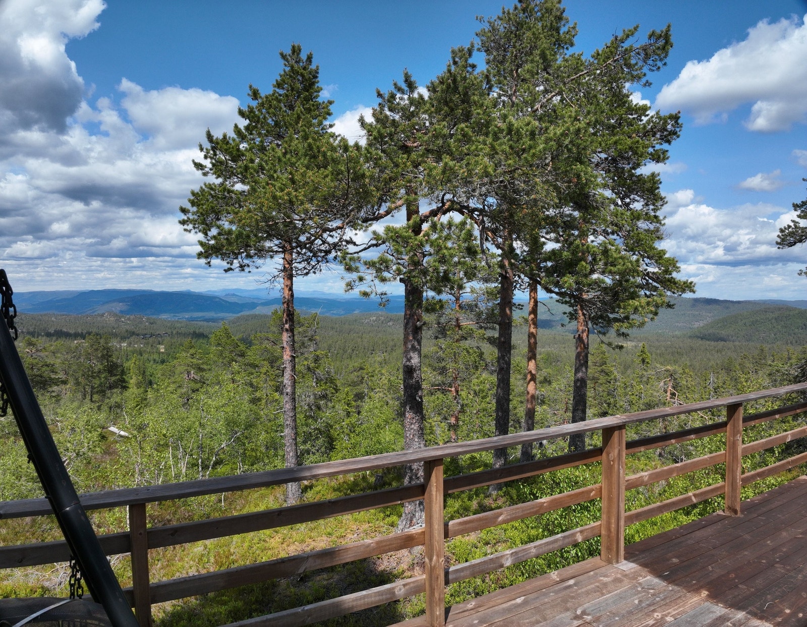 Flott utsikt mot Norefjell Galleribilde