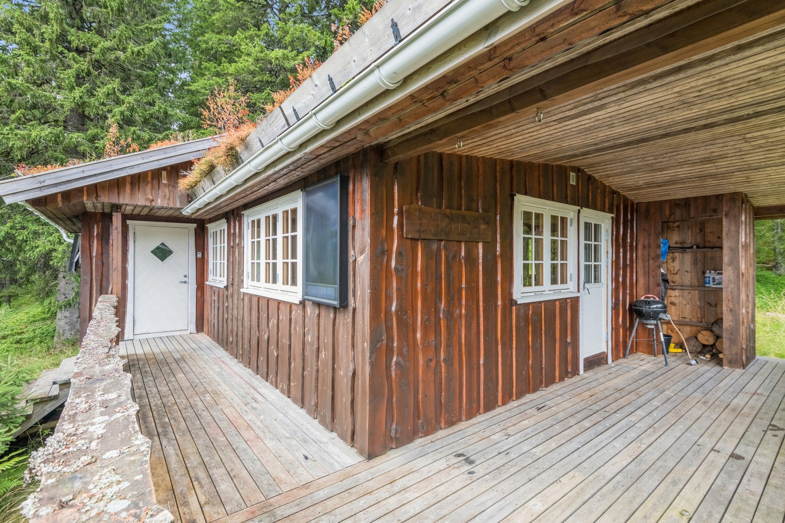 Her har man gode sol og utsiktsforhold. Galleribilde