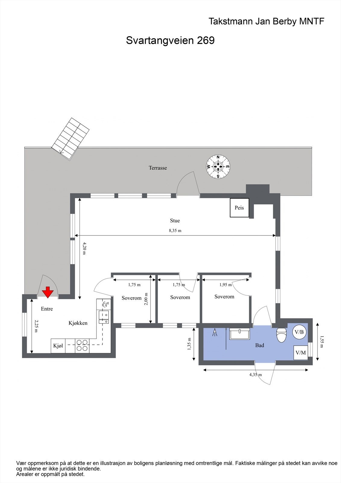 Plantegning. Galleribilde