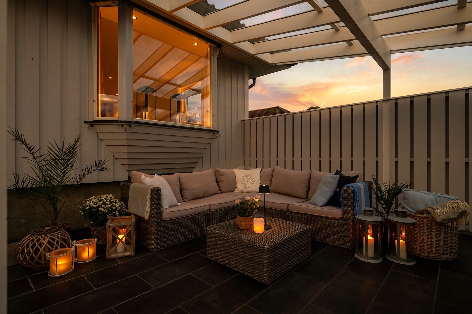 Her kan du invitere til hyggelige sammenkomster med nære og kjære! Galleribilde