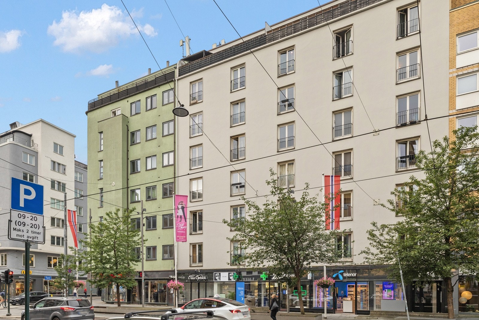 Med Bogstadveien rett utenfor døren, får du en perfekt kombinasjon av urbant byliv og grønne rekreasjonsområder. Galleribilde