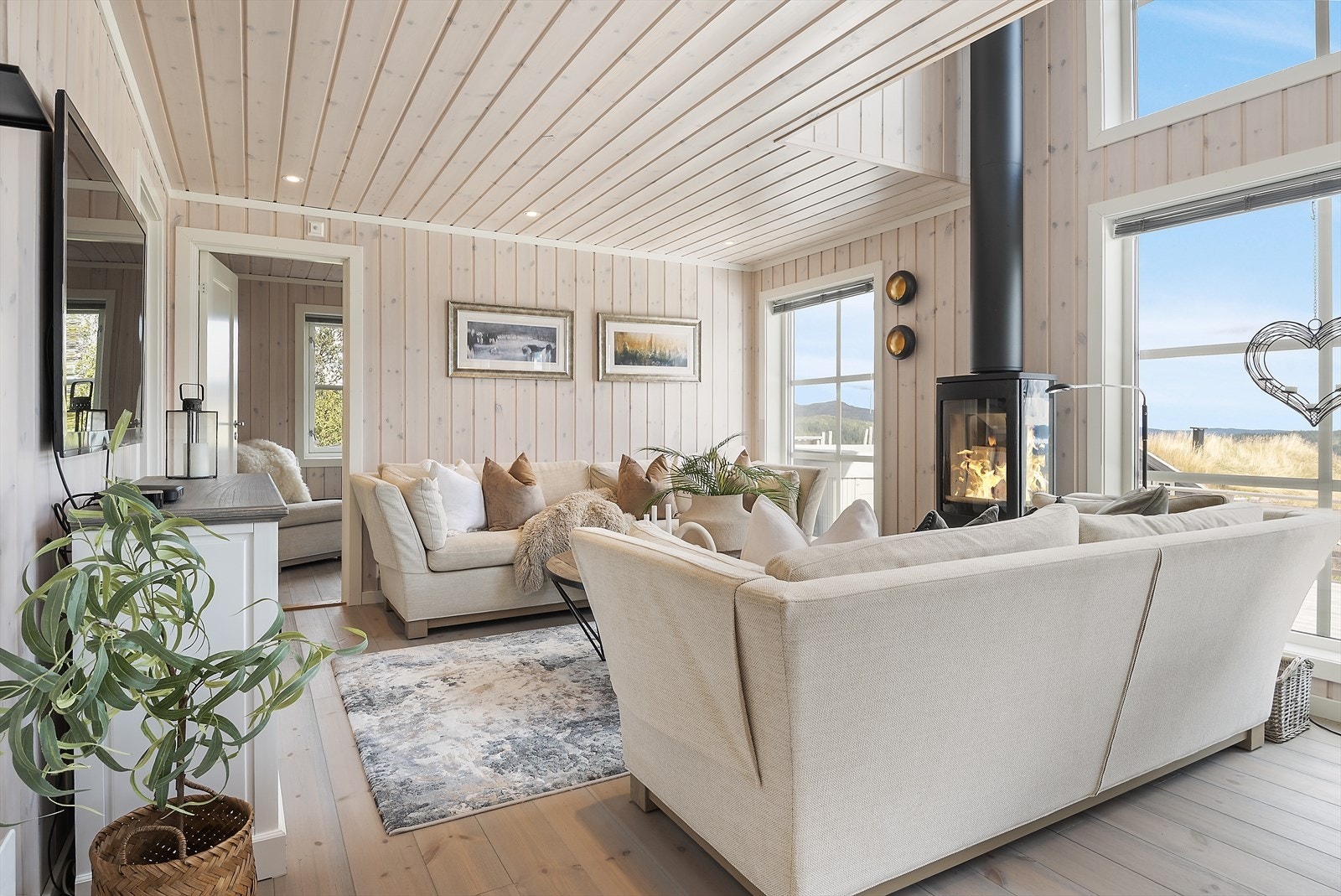 Avslappende og koselig sofakrok. Galleribilde