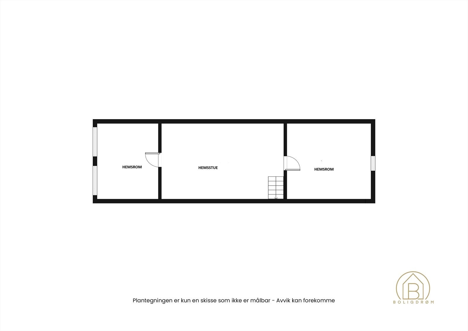 Plantegning hems. Galleribilde