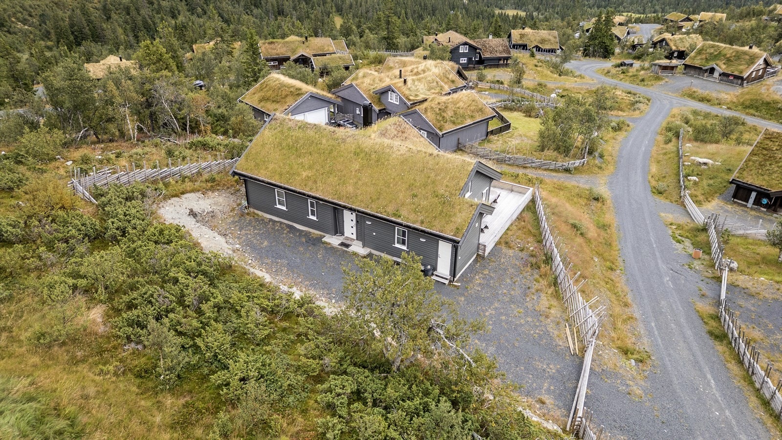 Fritidsbebyggelse i området rundt. Galleribilde