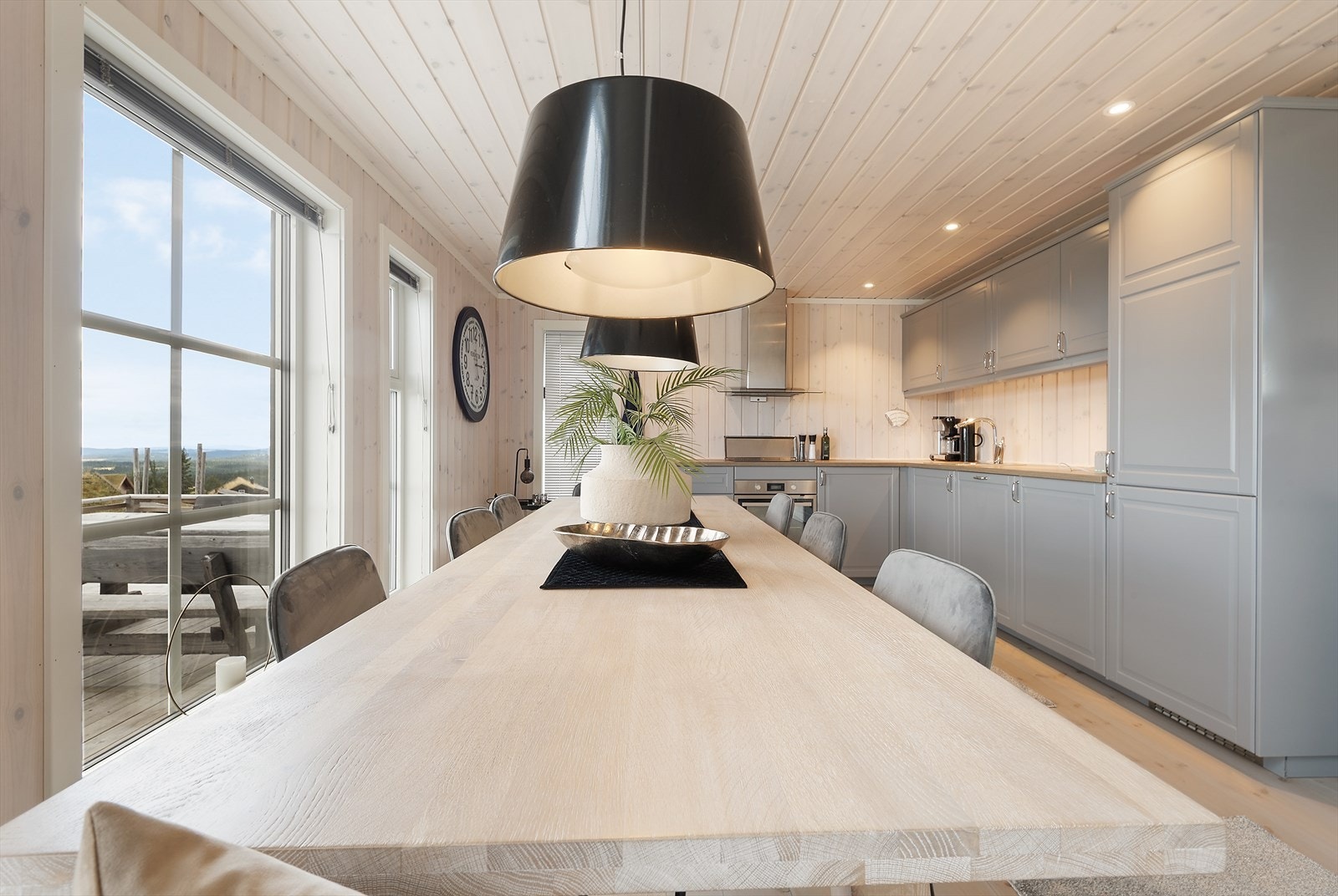 Flott utsikt fra spiseplassen. Galleribilde