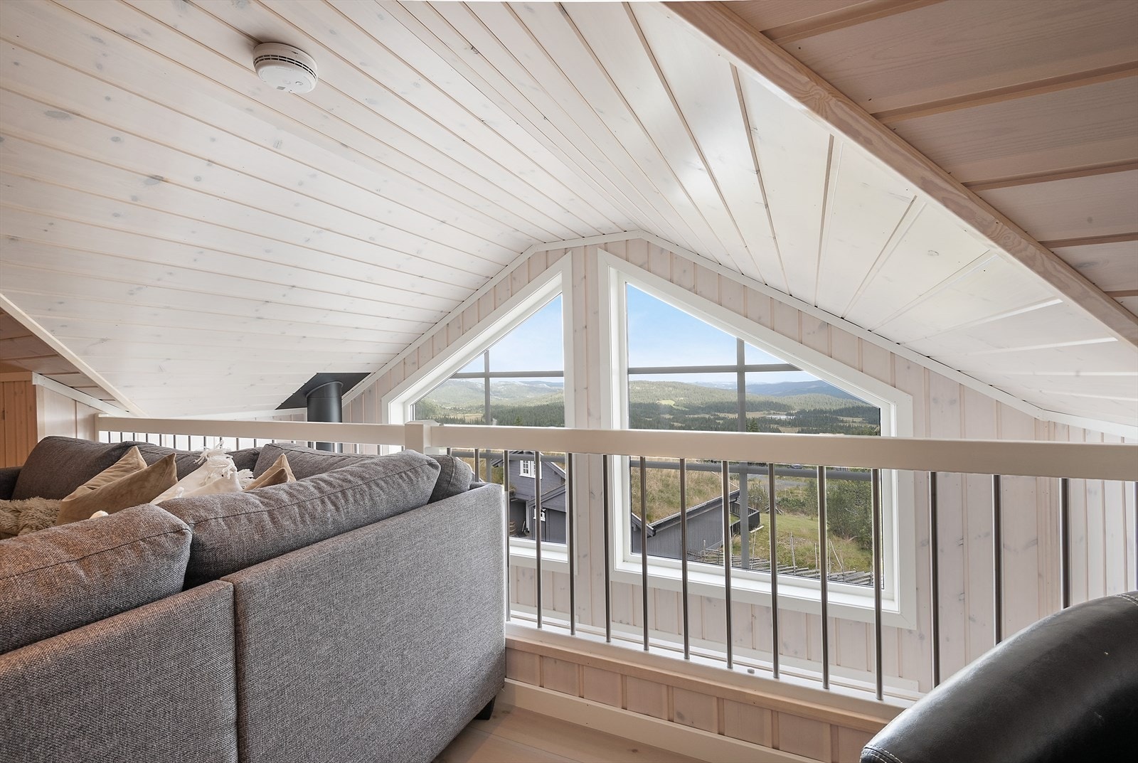 Åpent mellom etasjene. Galleribilde