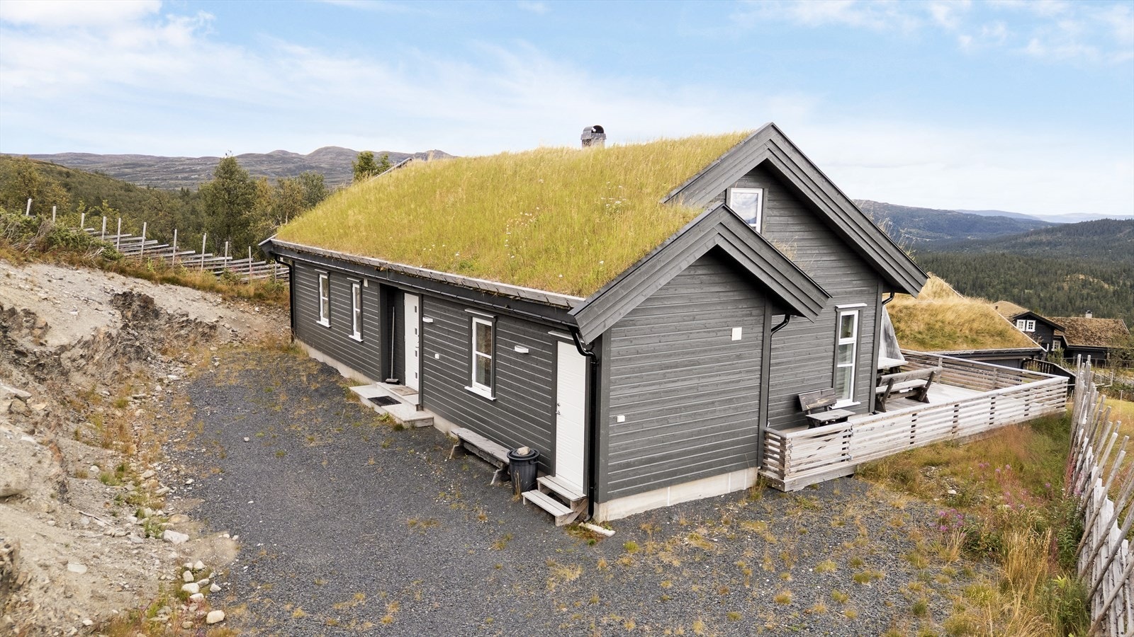 Vakkert landskap og panoramautsikt. Galleribilde