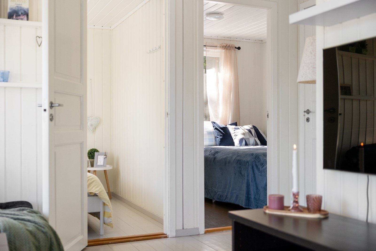 Flere soverom med god plass til familie og gjester. Galleribilde