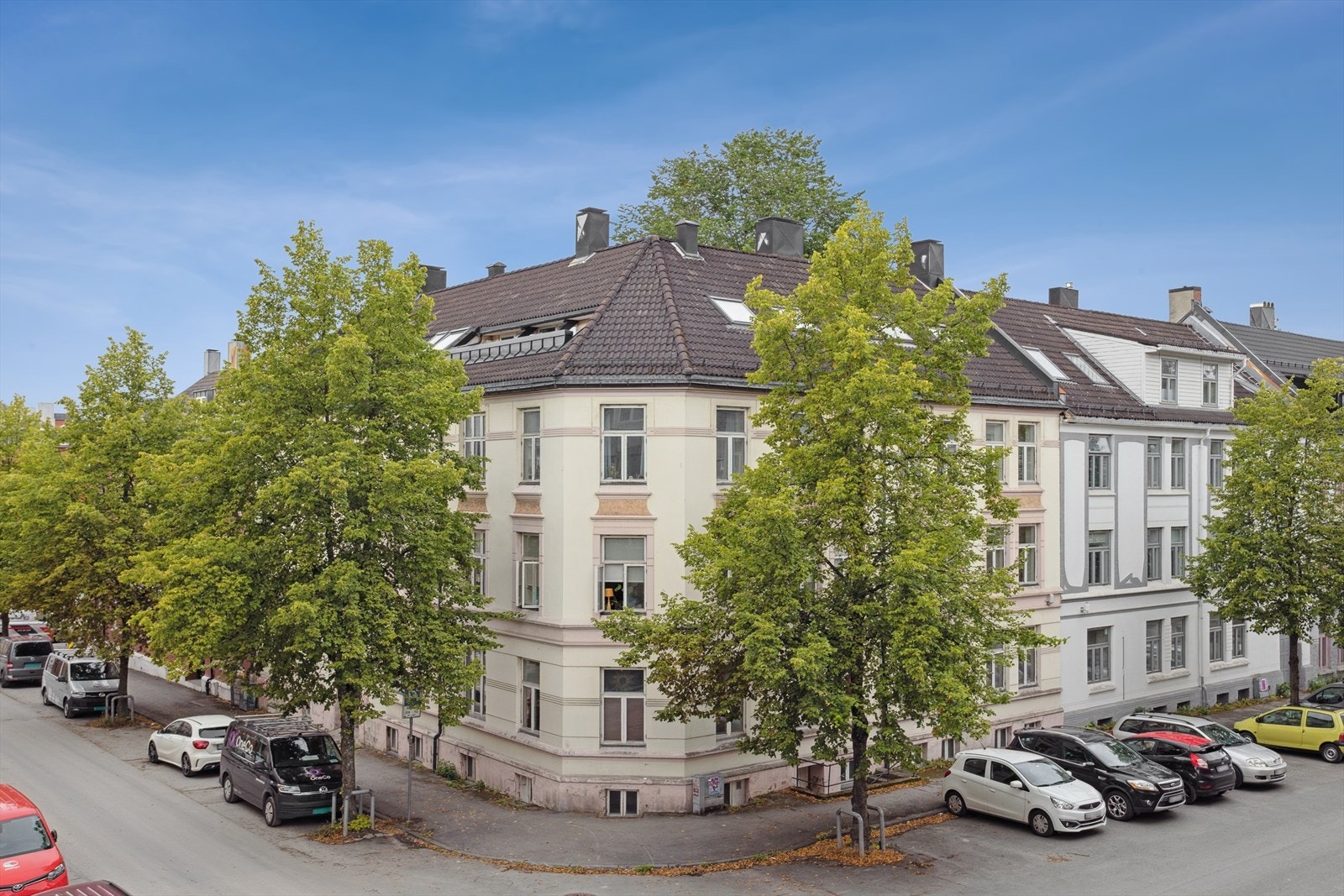 Herlig utsikt fra kjøkkenvinduet. Galleribilde