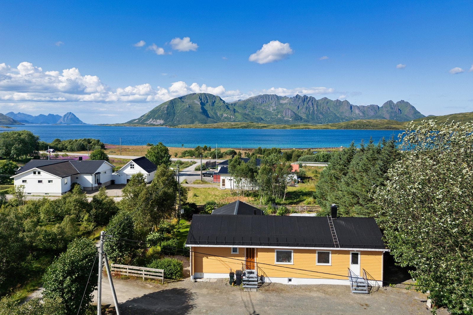 Boligen sett ovenfra. Galleribilde