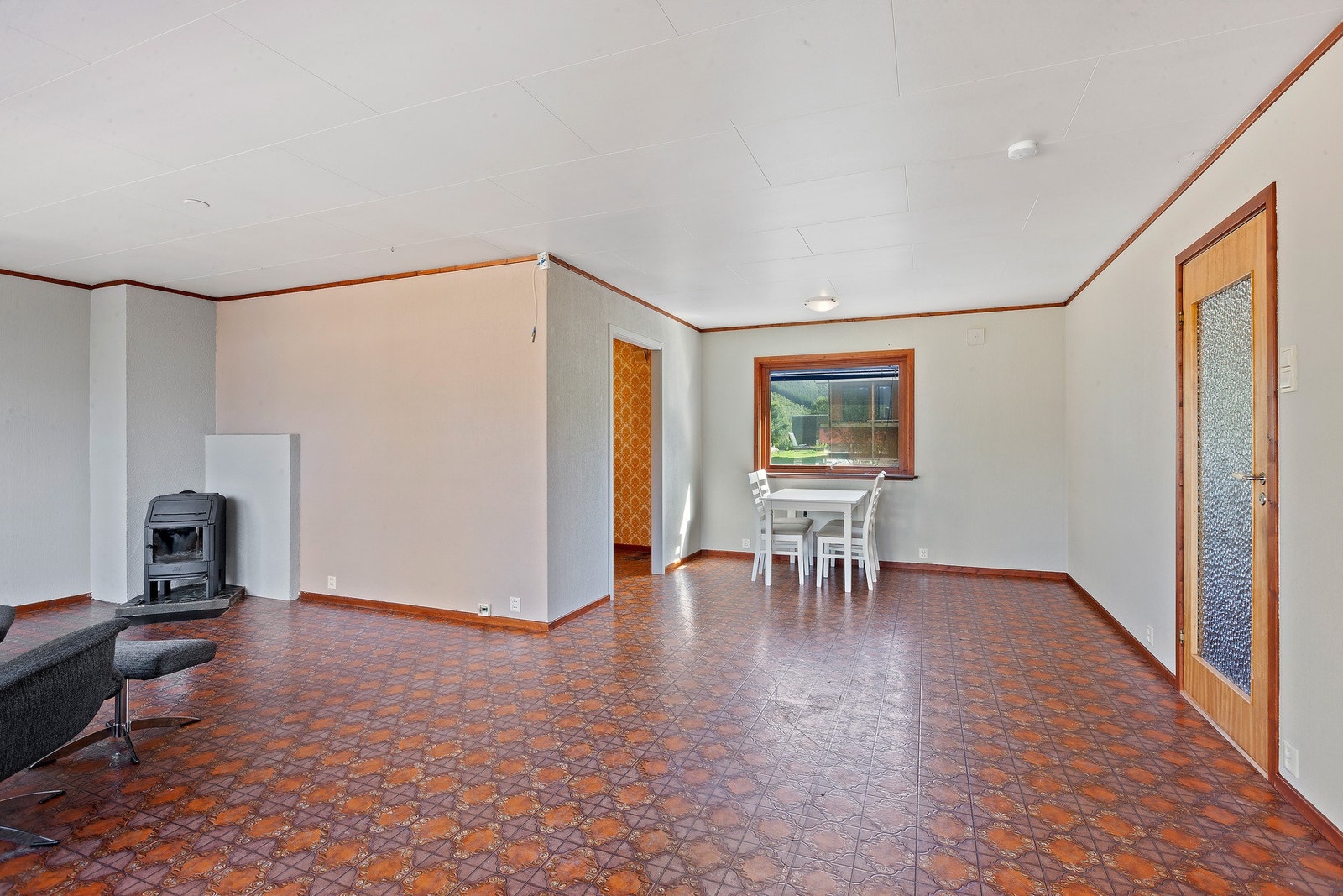 Kjøkken er adskilt fra stue. Galleribilde