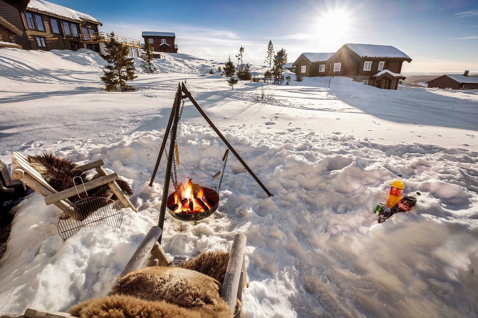 Her er det like fin sommer som vinter. Galleribilde