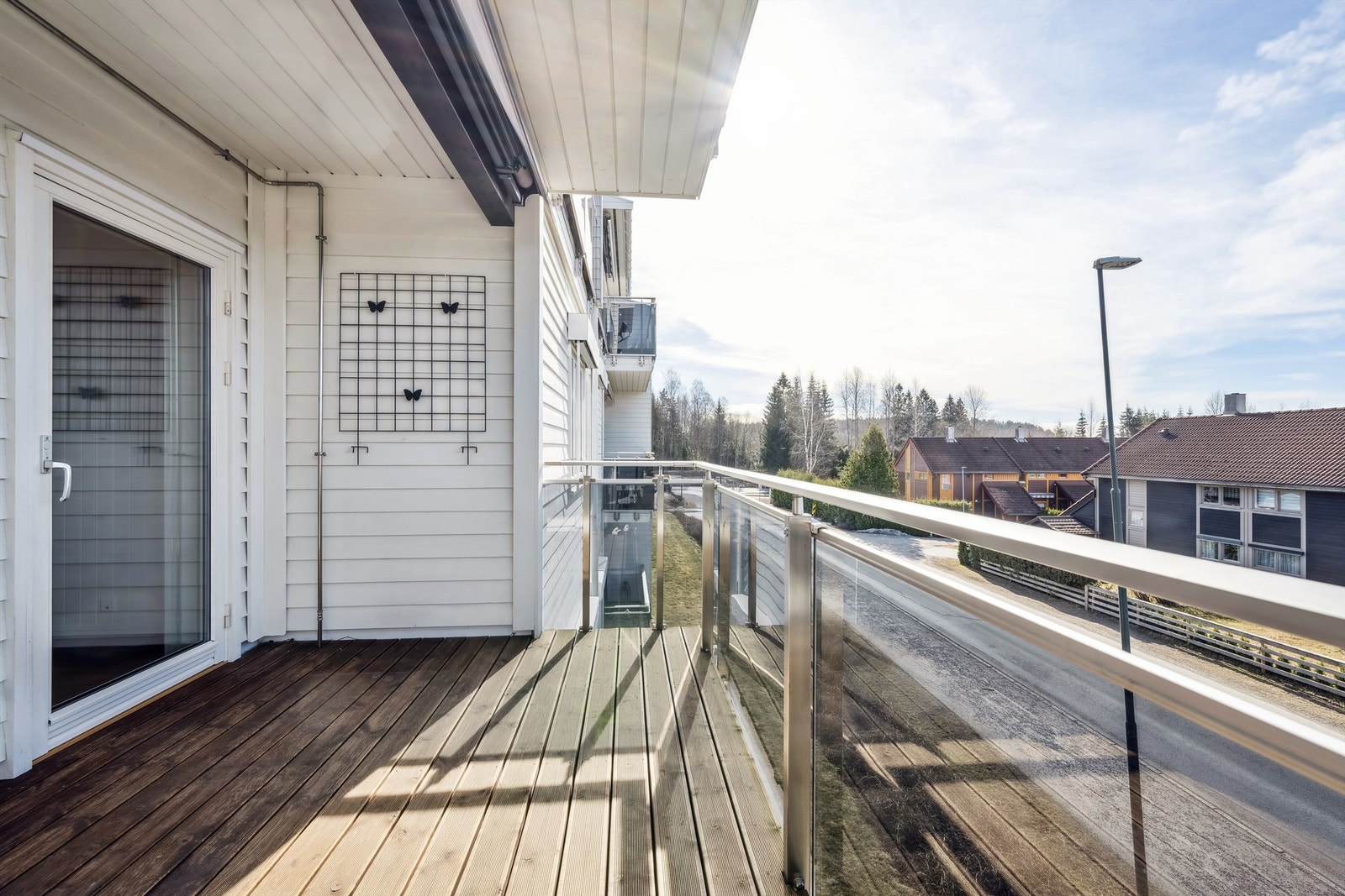 Sør-vestvendt balkong på ca. 9 kvm Galleribilde