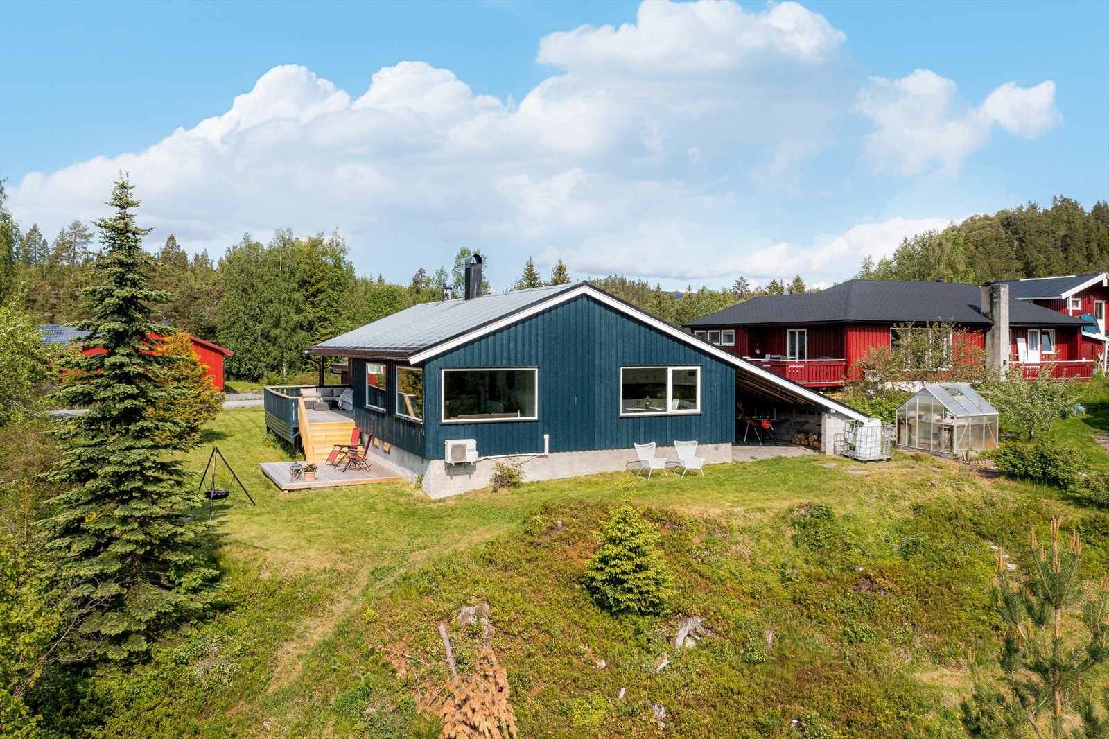 Landlig og rolig beliggenhet Galleribilde