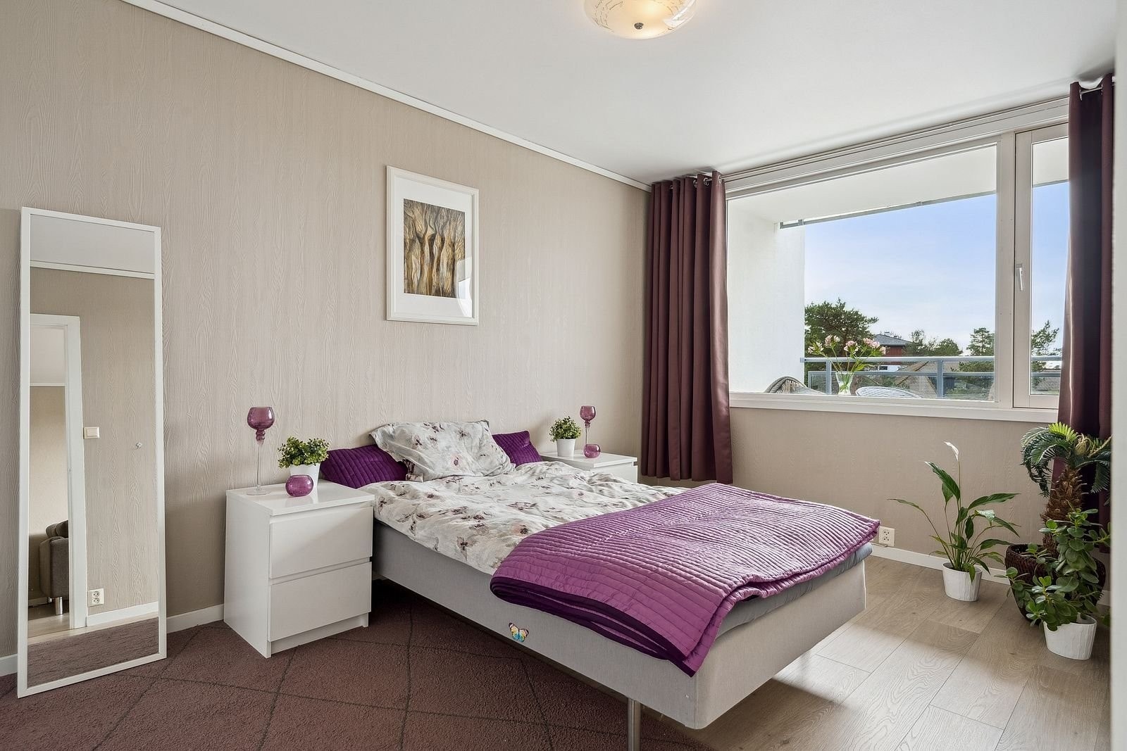 Soverommet er flott og romslig Galleribilde