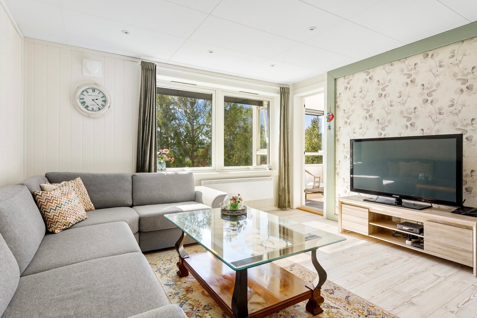 Det er skiftet vinduer og balkongdør skiftet i 2022 Galleribilde