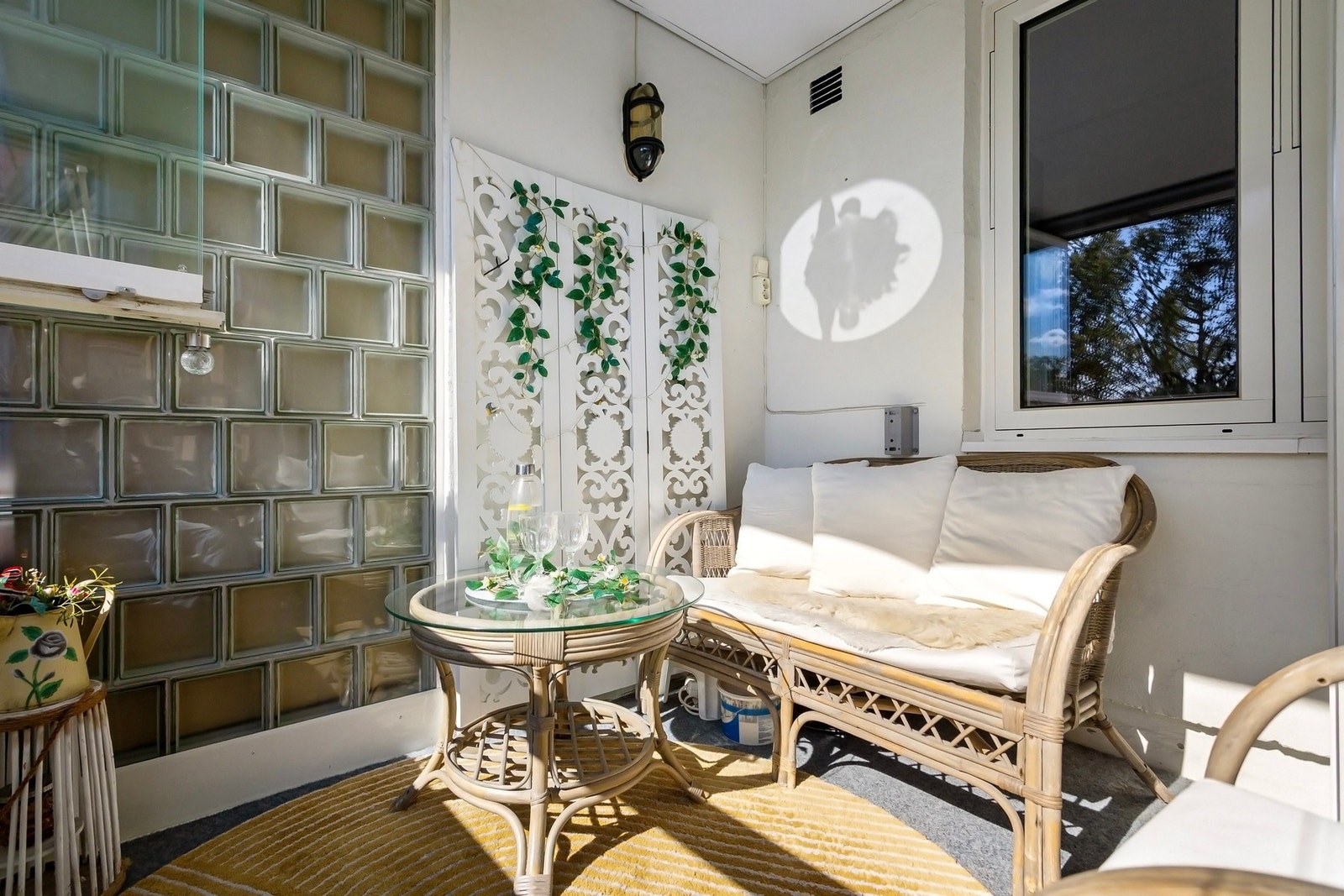 God plass til utemøblement Galleribilde