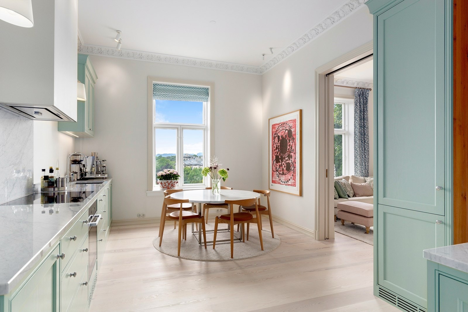 Kjøkkenet er bygget for å vare lenge, både bruksmessig og estetisk. Galleribilde