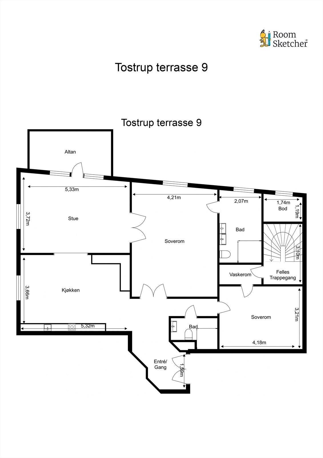 Plantegning. Galleribilde