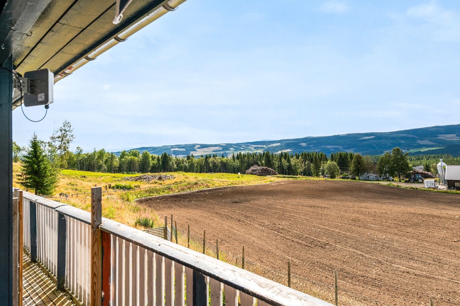 Utsikt fra balkong. Galleribilde