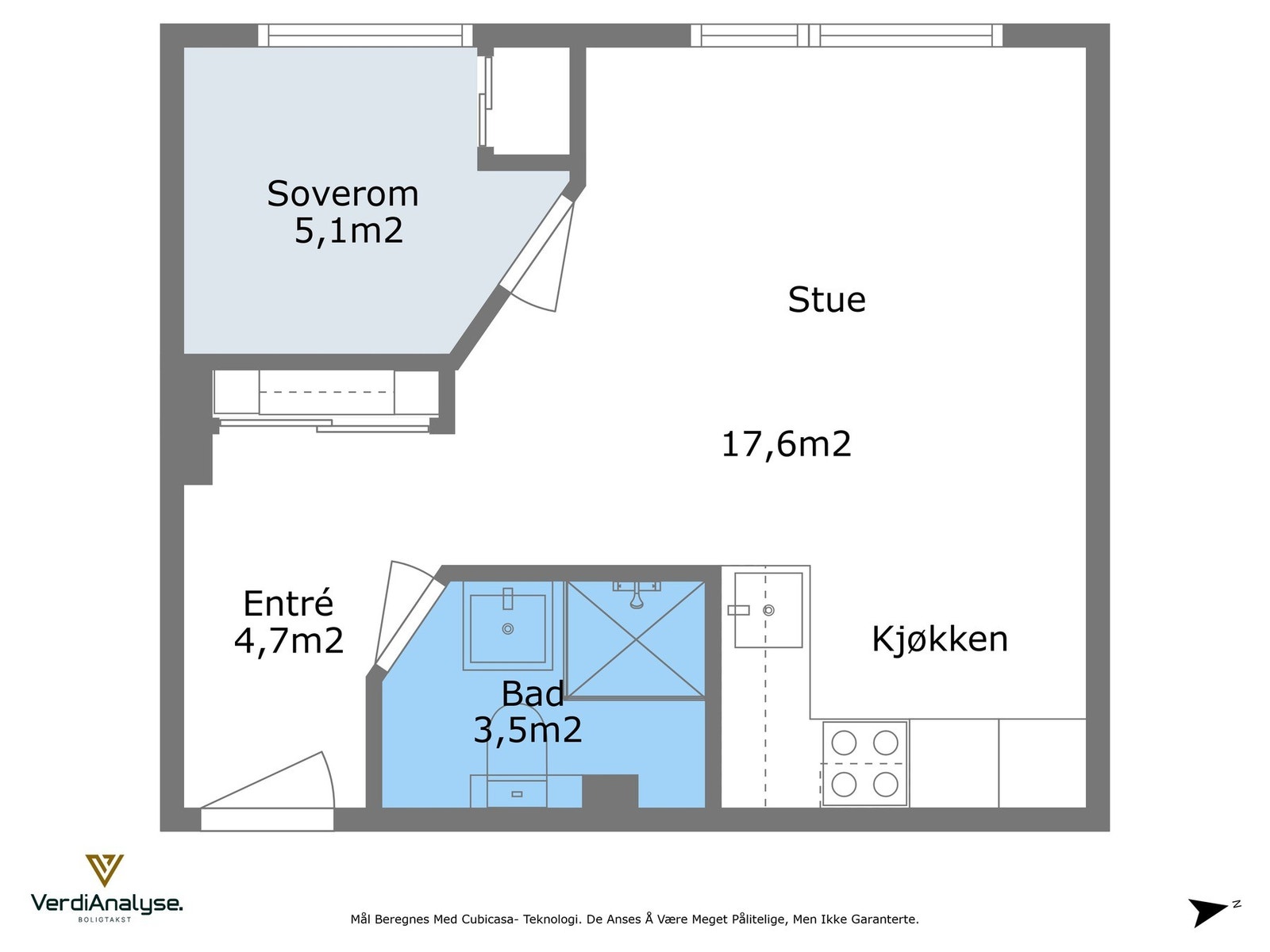 Planskisse. Galleribilde