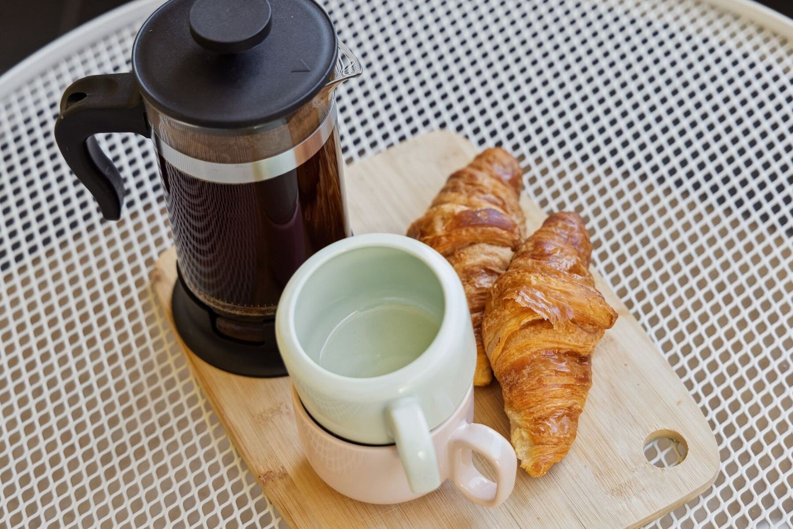 Her kan du nyte morgenkaffen i fred og ro. Galleribilde