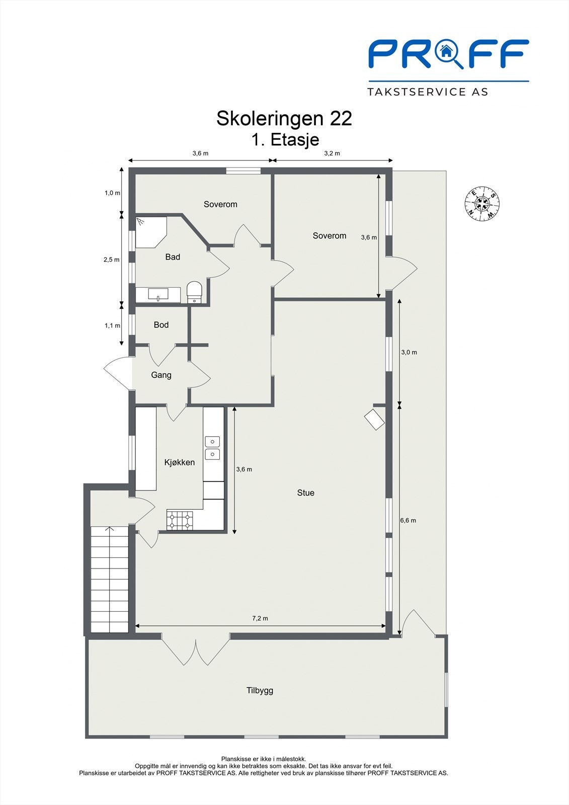 Plantegning 1. etasje. Galleribilde