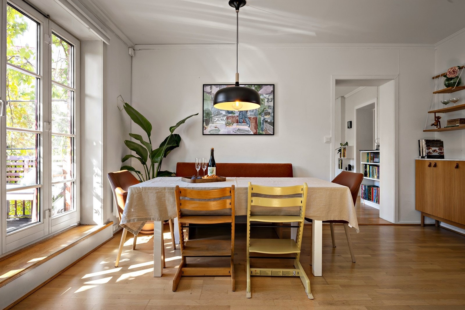 Her er det plass til en god gjeng. Galleribilde