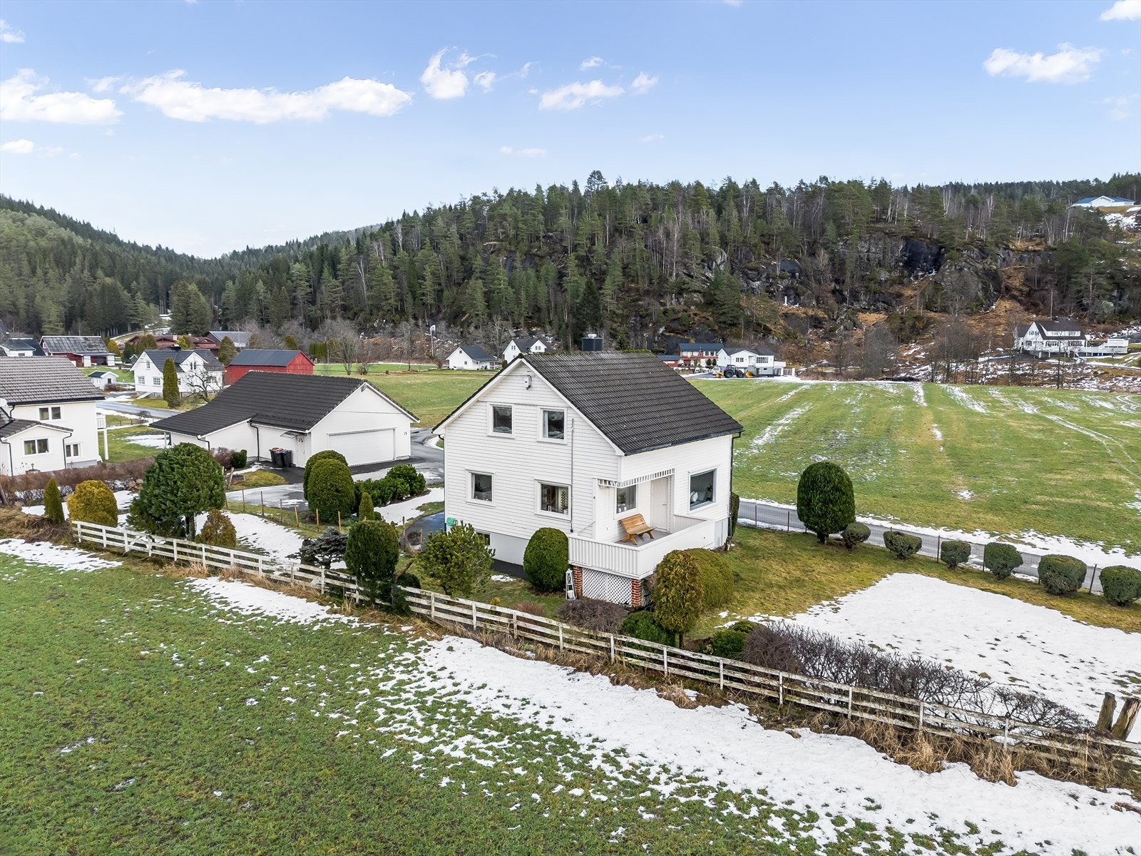 Dronefoto Galleribilde