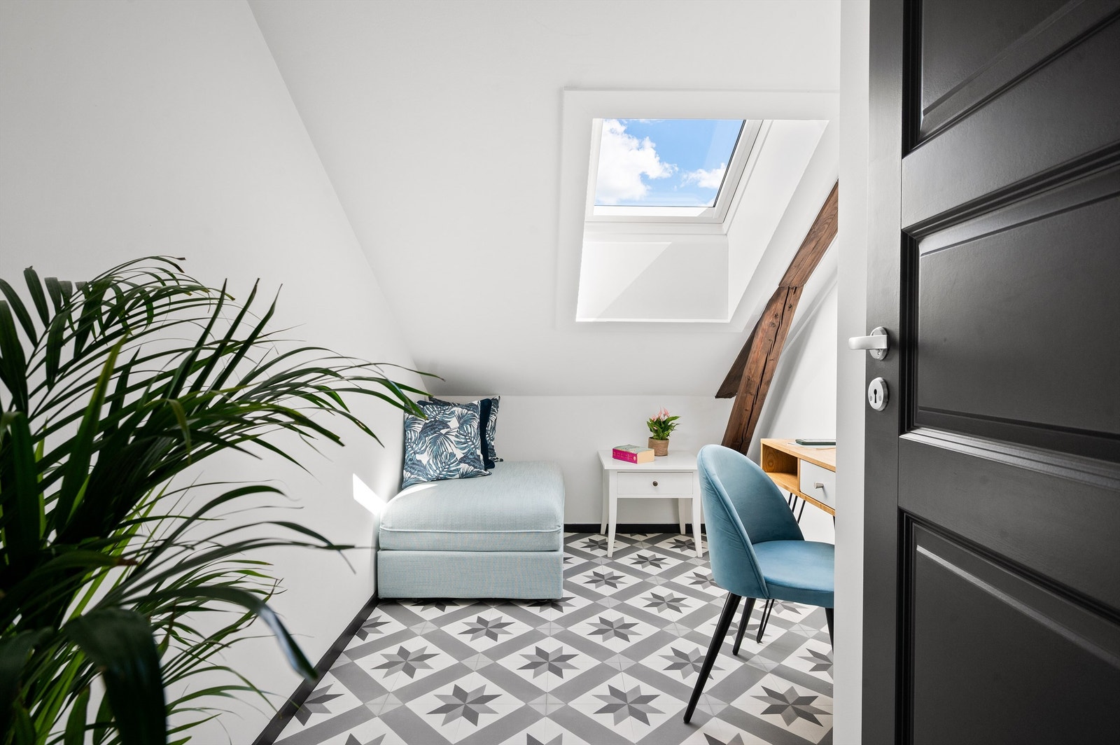 Leilighetens andre soverom er også av god størrelse og passer fint til gjesterom, kontor eller barnerom. Galleribilde