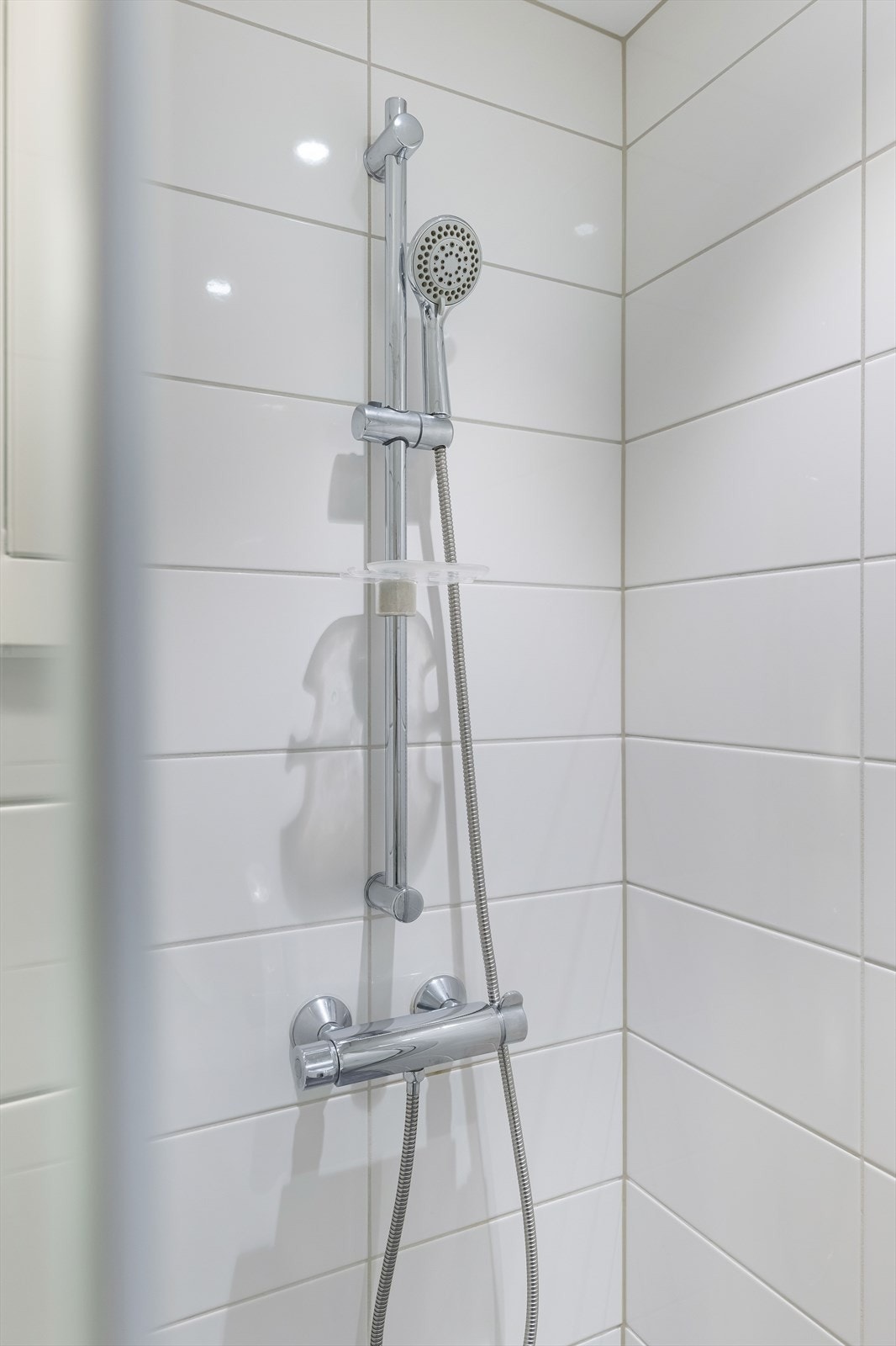 Dushjørne med foldbare dører. Galleribilde