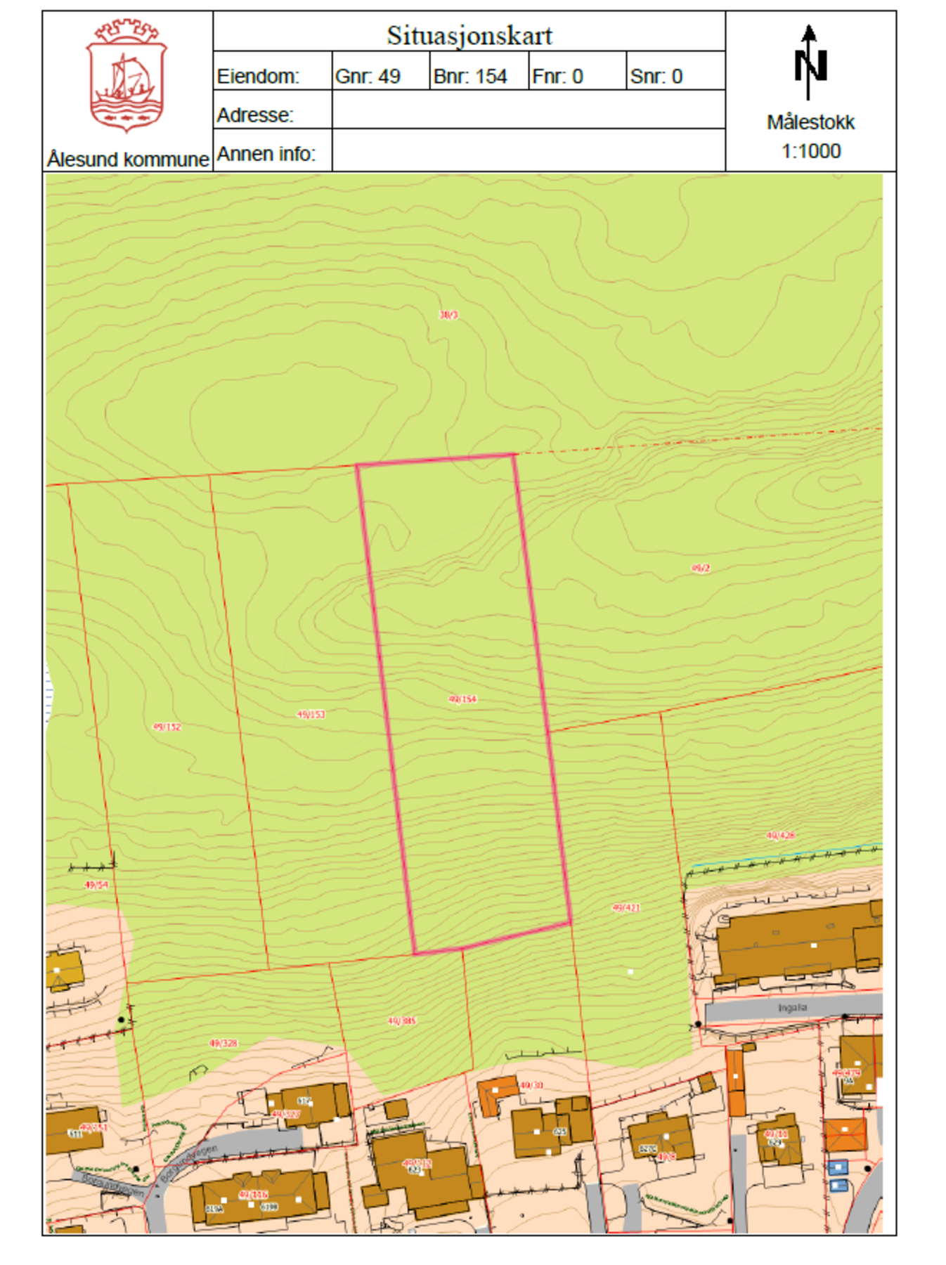 Situasjonskart Galleribilde