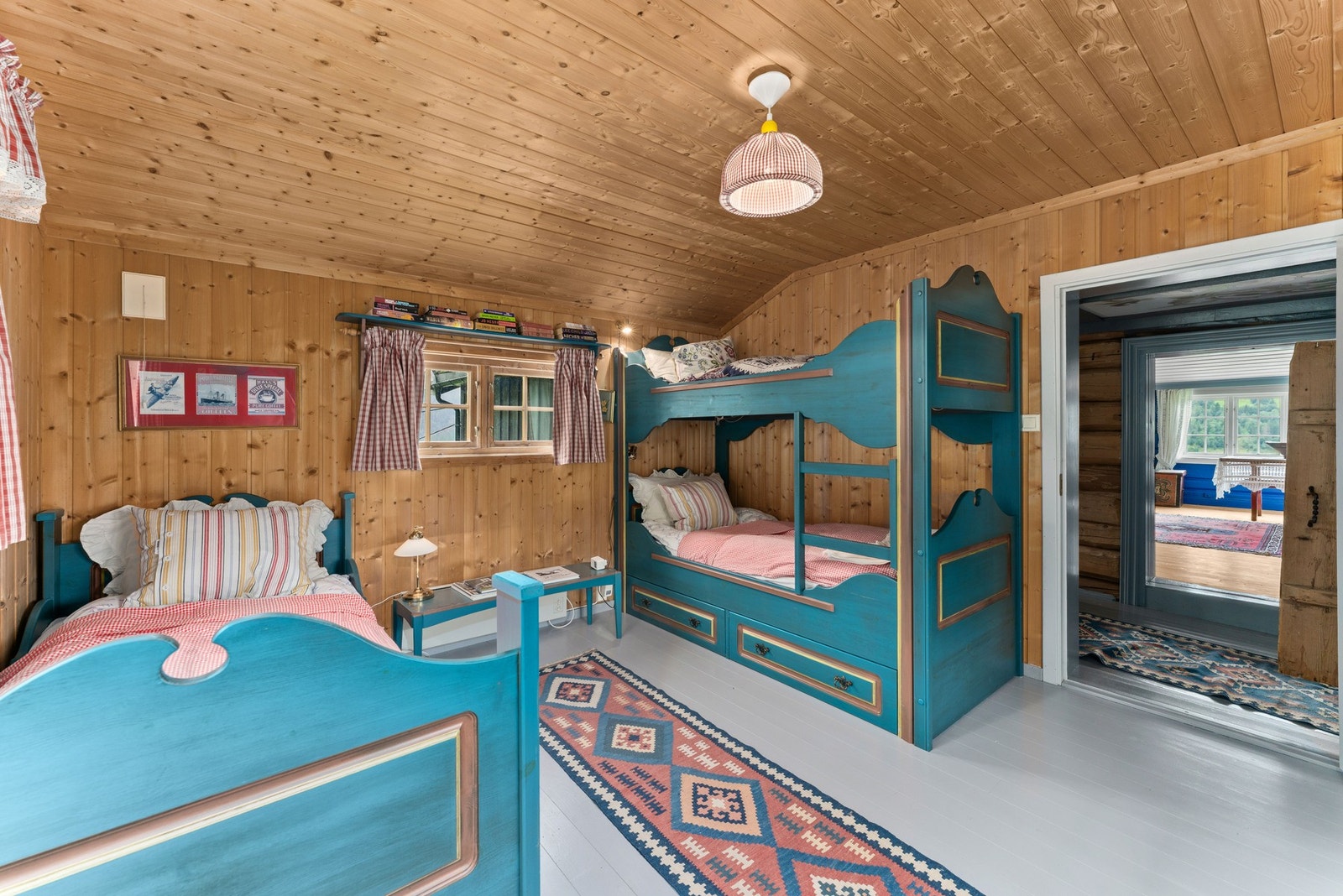 Det fjerde soverommet er også av god størrelse, og har 3 sengeplasser. Galleribilde