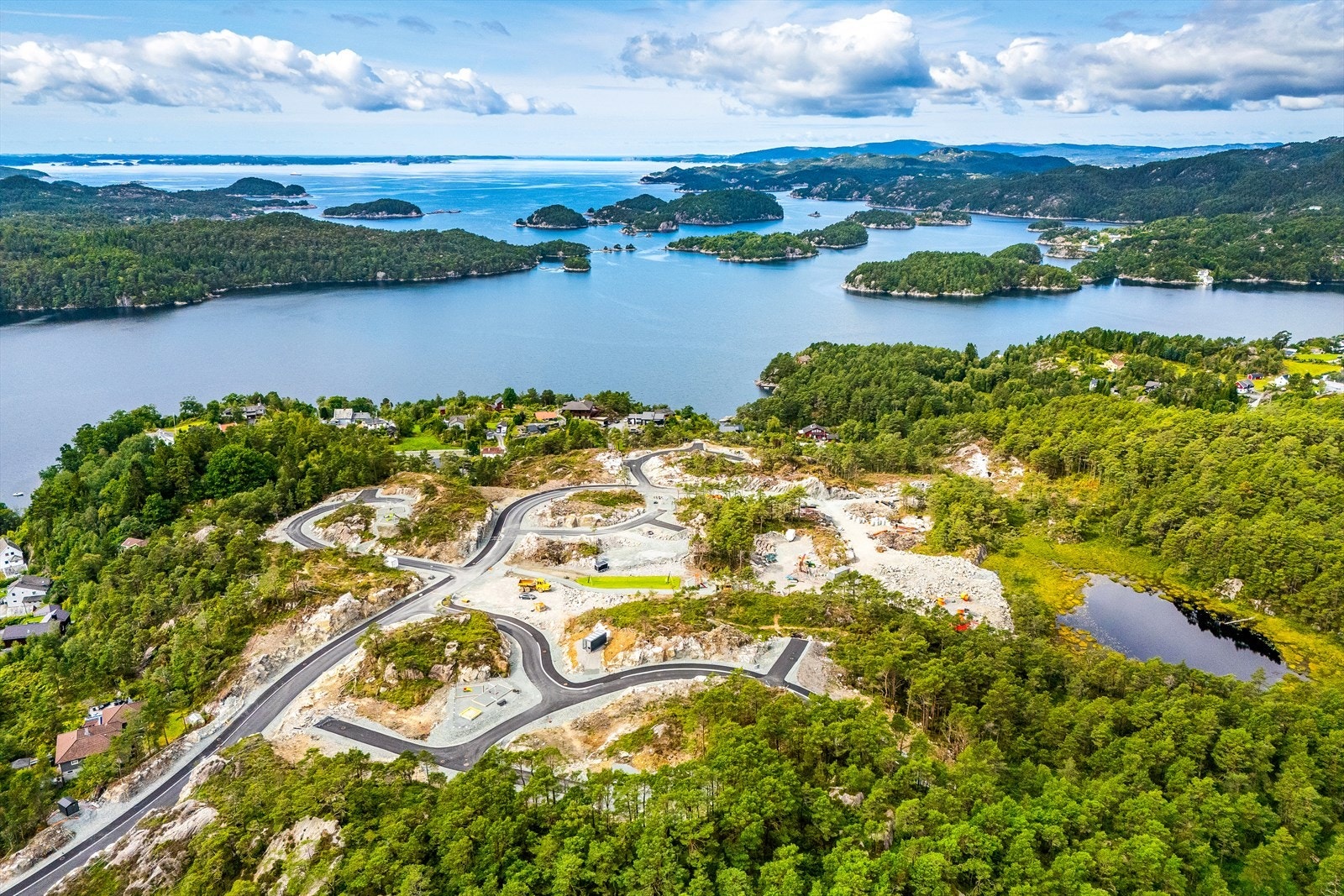 Velkommen til Lysehagen - Et nytt boligområde med tomter klar for salg! Galleribilde