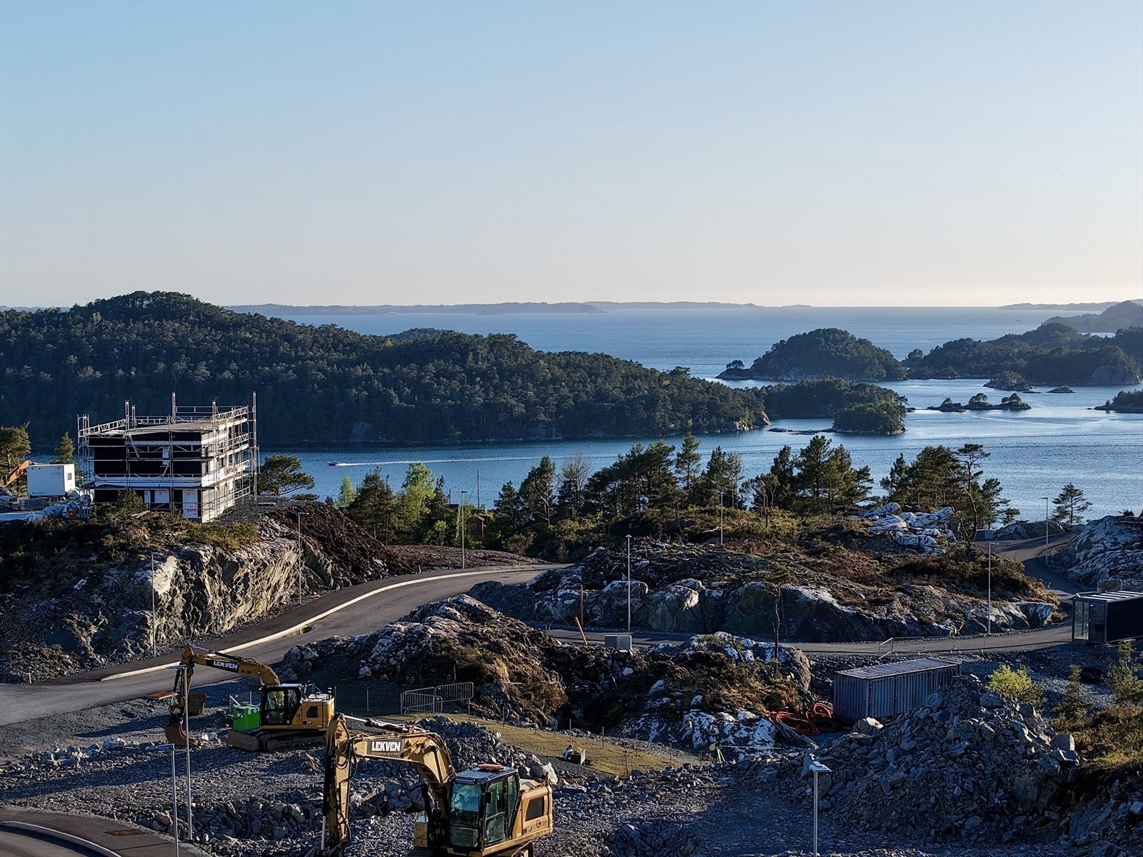Det er nydelig utsikt fra tomteområdet! Galleribilde