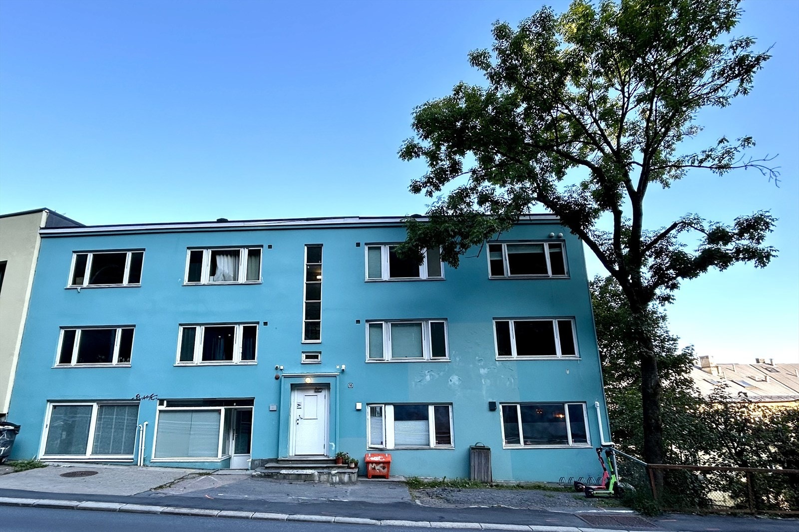 Fasade på bygget Galleribilde