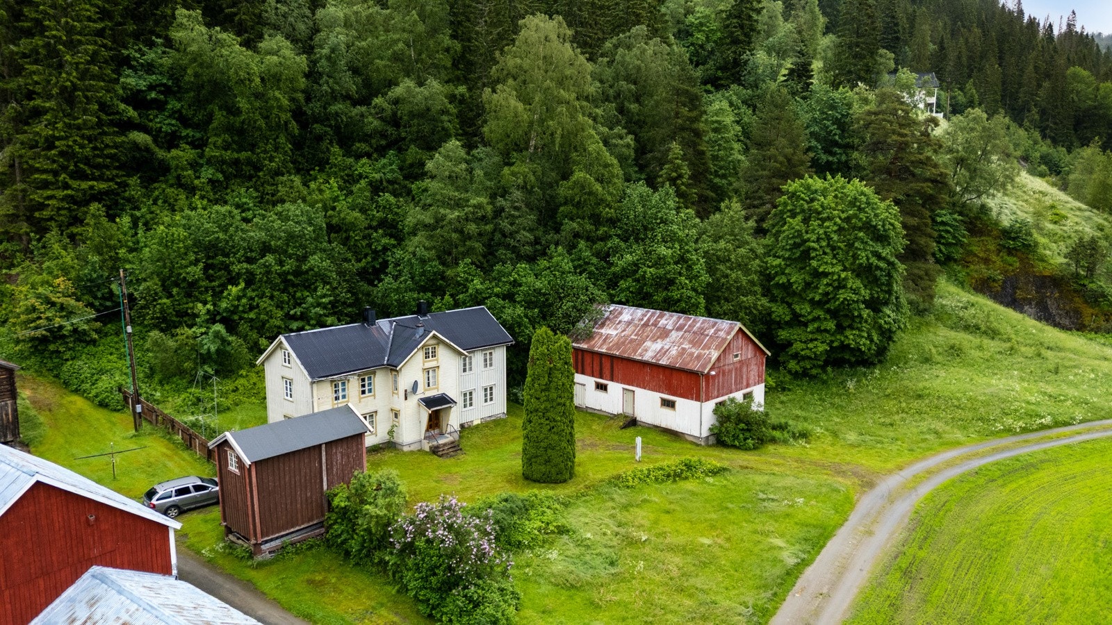 Gårdstun Galleribilde