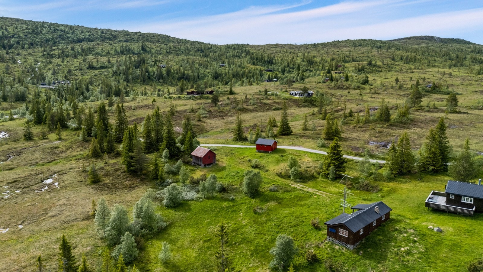 Dronefoto Galleribilde