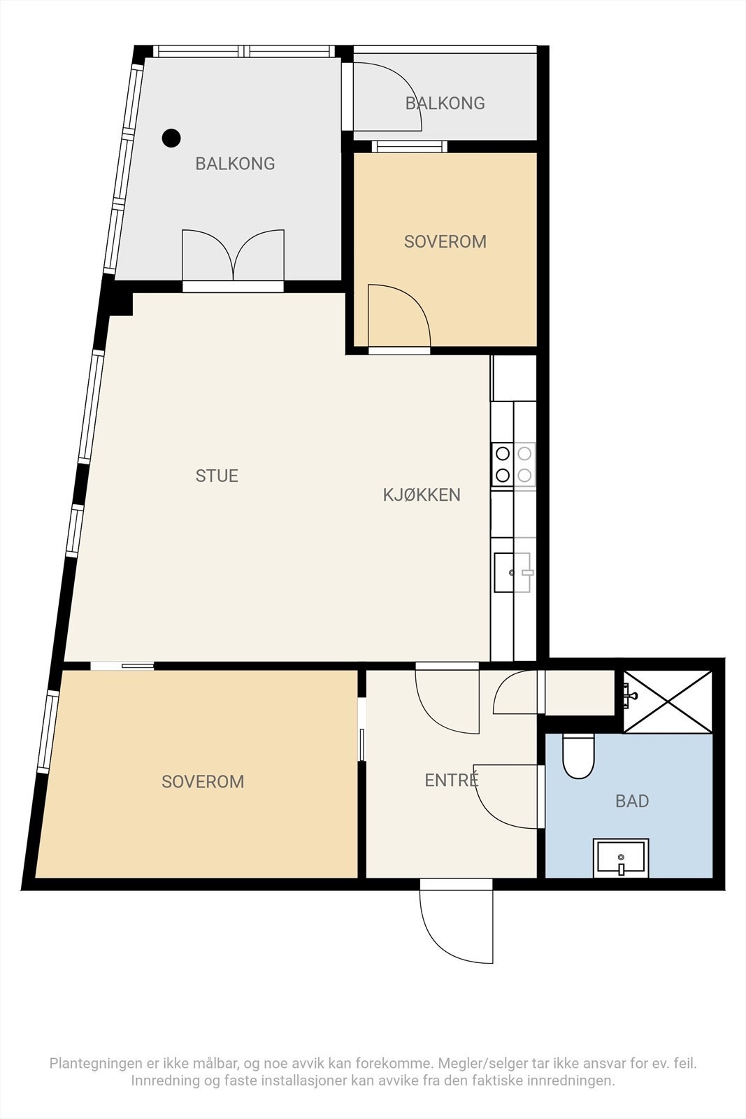 Plantegning. Galleribilde