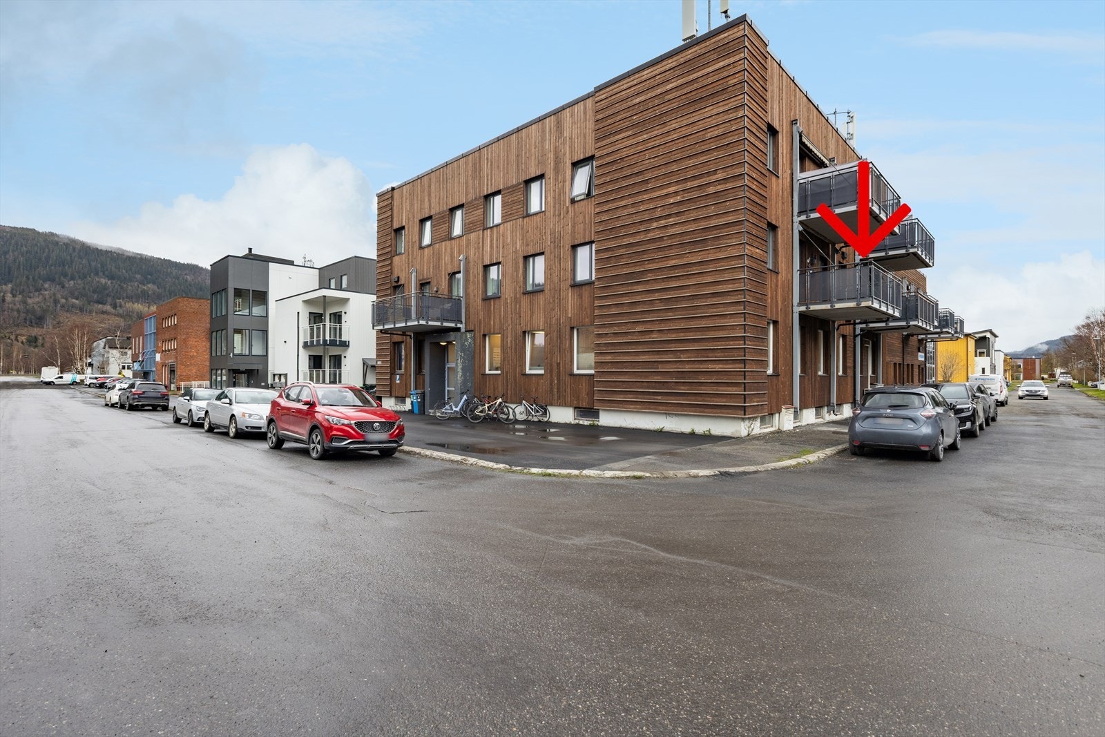 Fasade sørvest vendt Galleribilde