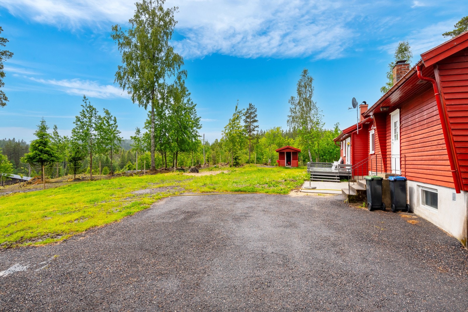 Bra med parkeringsplass på egen tomt. Galleribilde