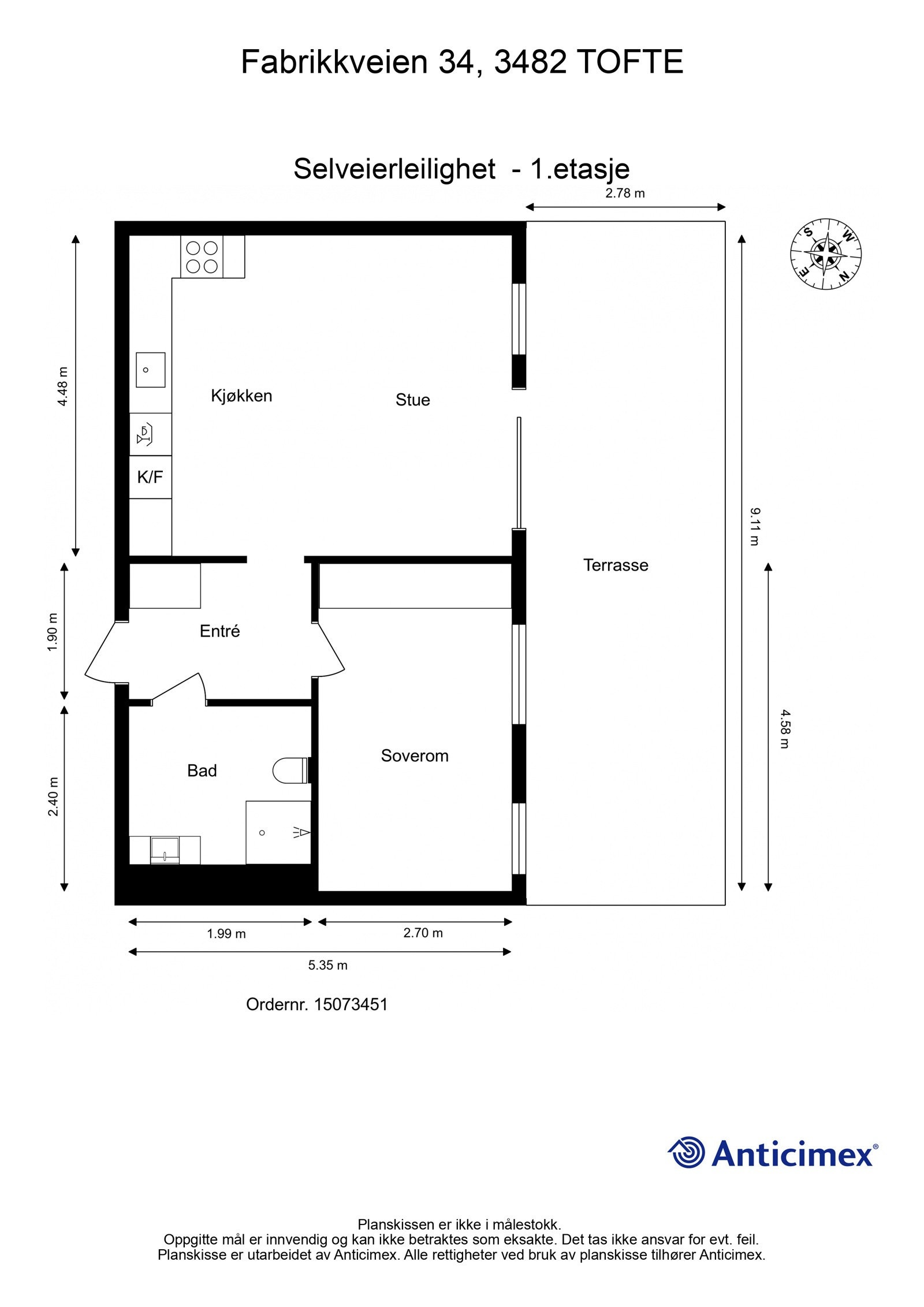 Plantegning Galleribilde