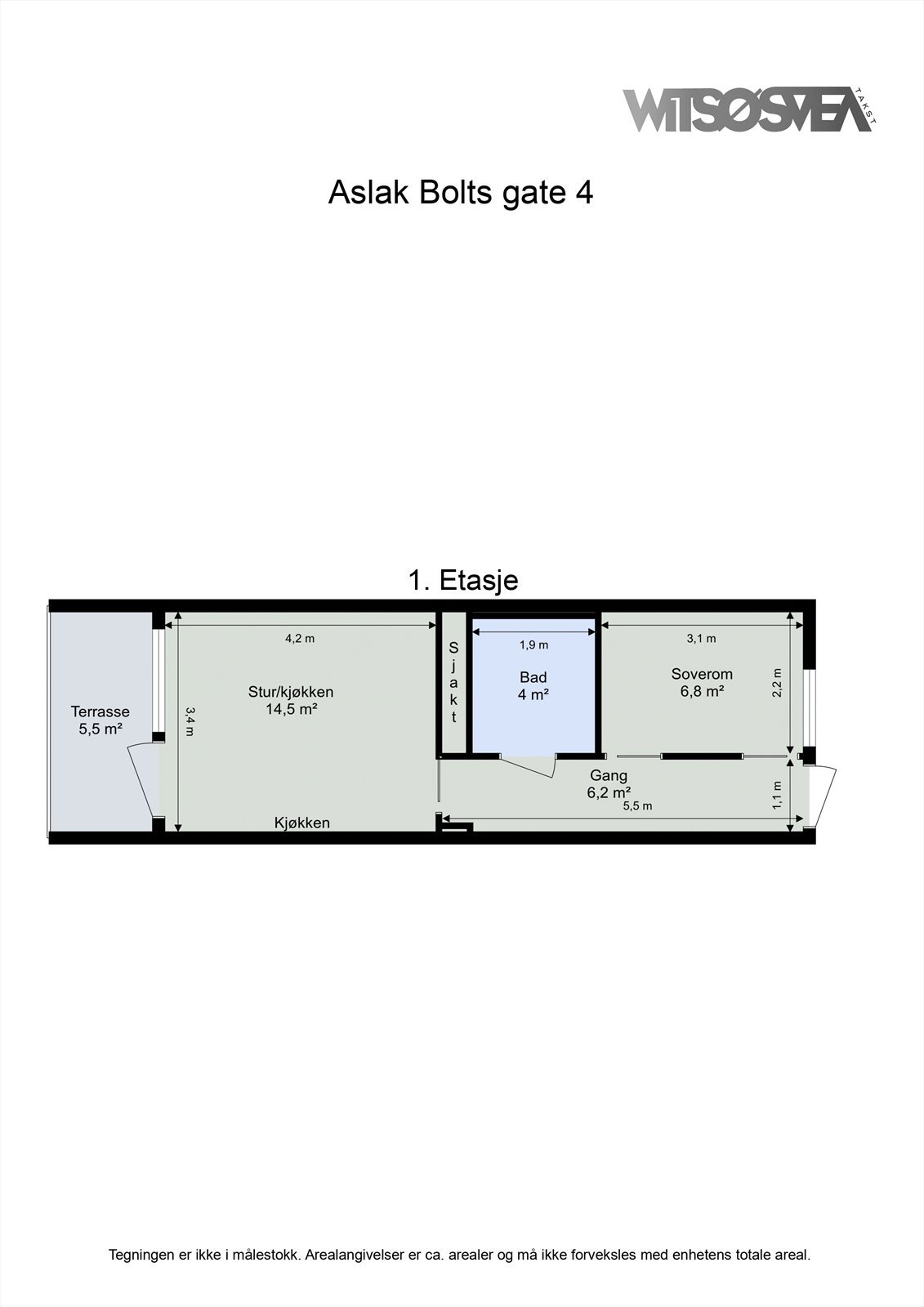 Plantegning. Galleribilde