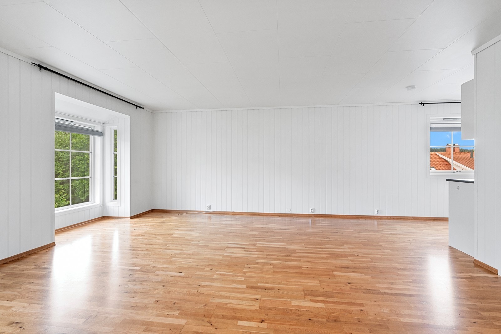 Stor og lys stue Galleribilde