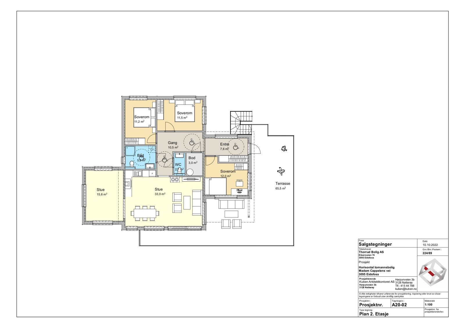 Plantegning. Galleribilde