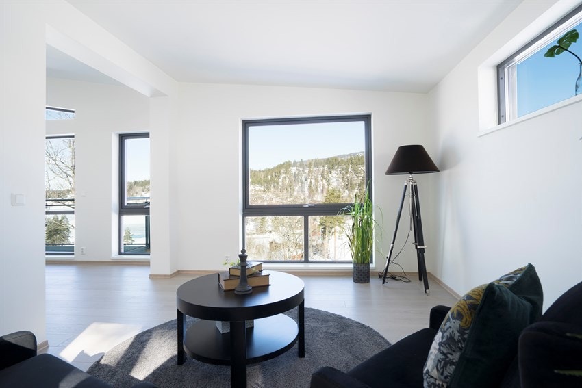 Bilde fra tilsvarende bolig som er oppført i nærområdet. Galleribilde