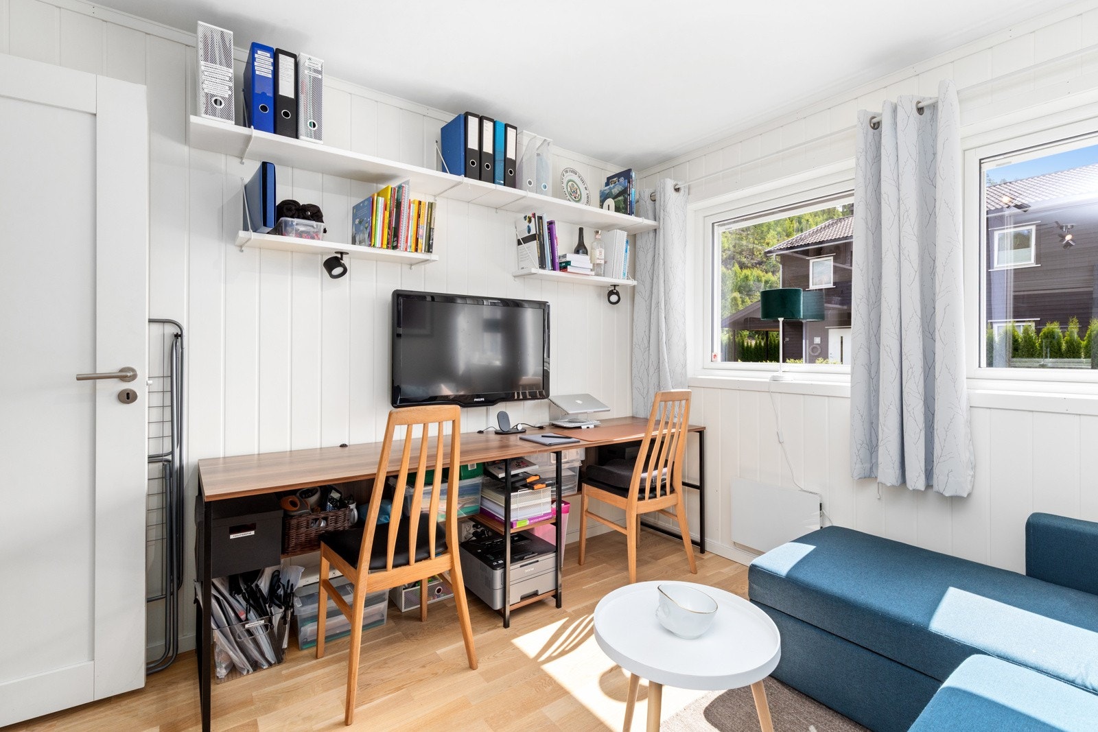 I dag innredet som kontor/stue Galleribilde