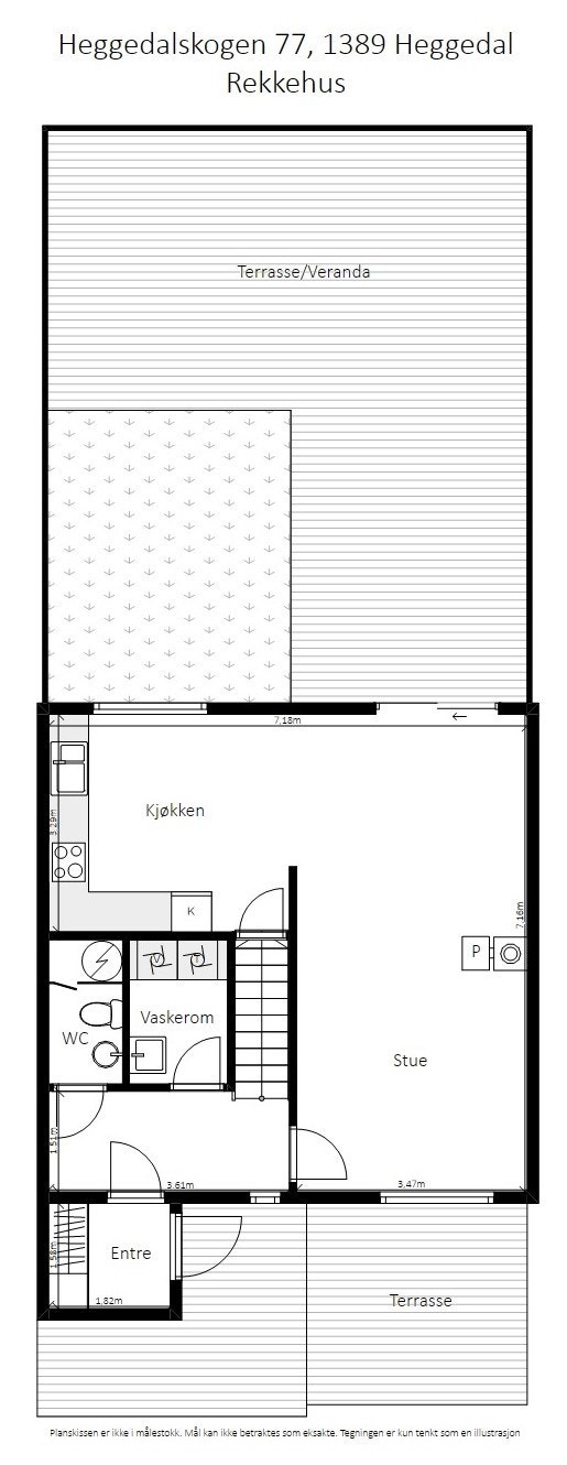 Plantegning 1. etasje. Galleribilde