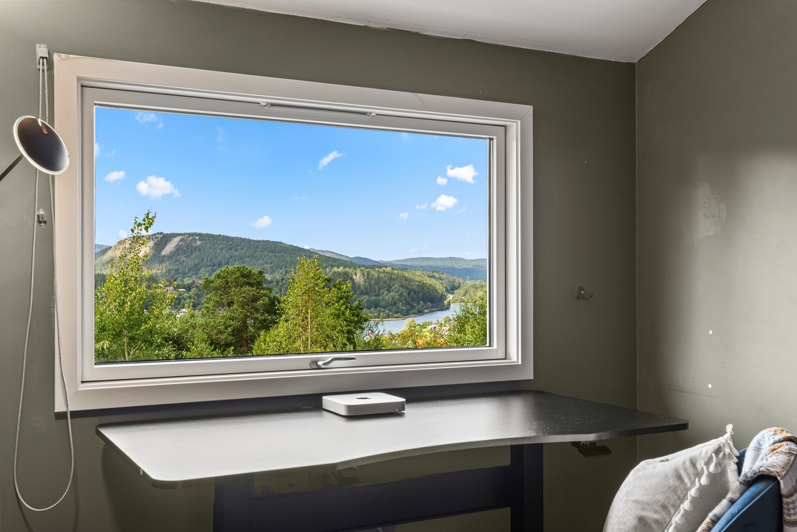 Utsikt mot Gjellumvannet og Vardåsen. Galleribilde