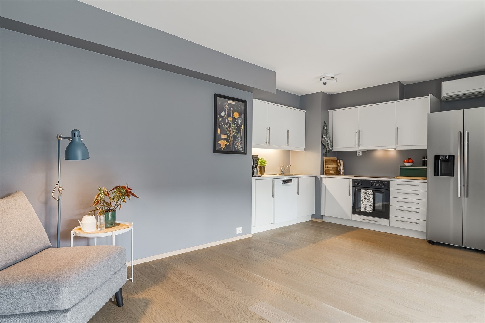 Her går hverdagsmåltidene over i hyggelige stunder - med en åpen og sosial atmosfære. Galleribilde